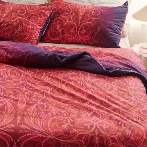 Boho Retro Alize Damask Duvet Cover - Picture 4 of 9